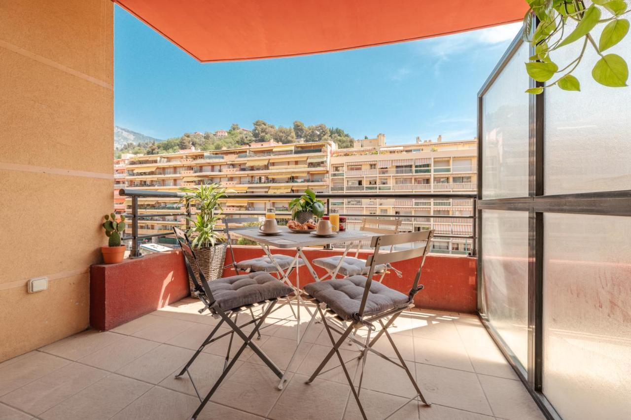 L'Alhambra, Cosy 2 Pieces Au Centre Ville De Menton Exterior foto